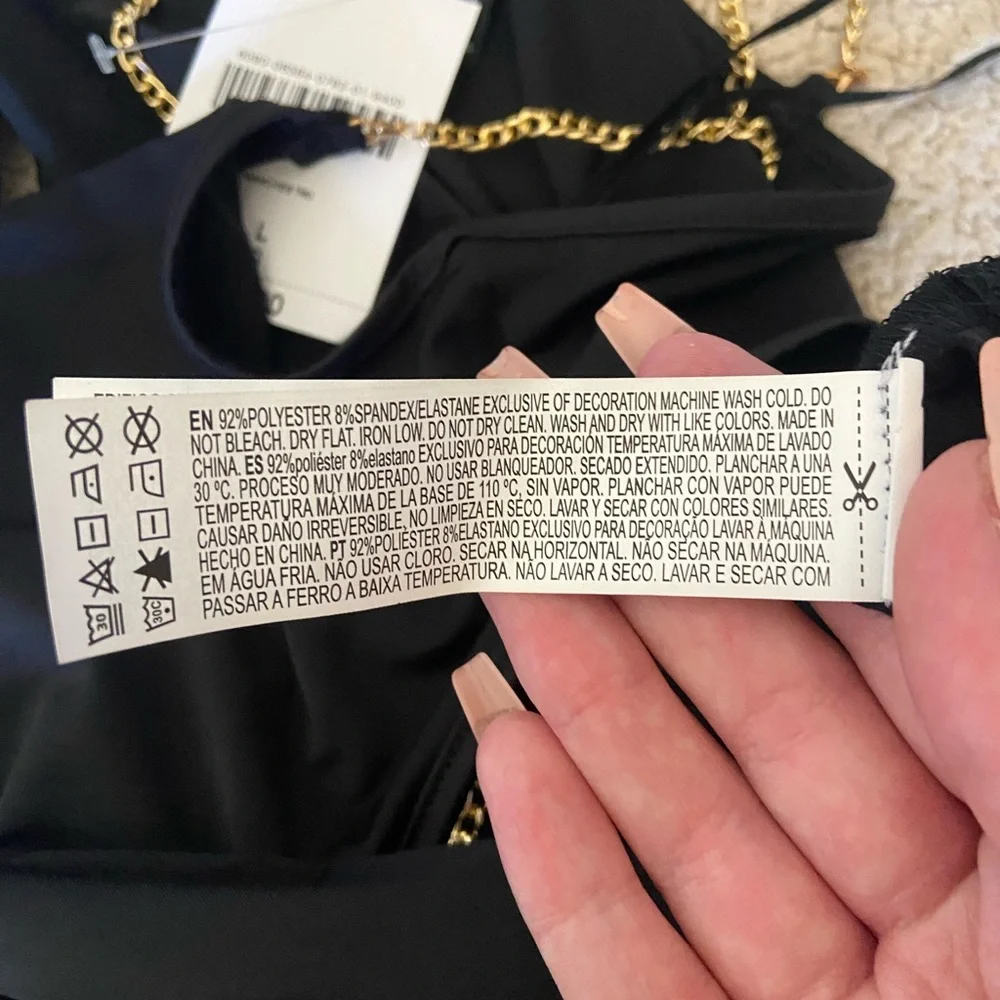 🔸 Forever 21 🔸 chain cutout bodysuit - Picture 7 of 11